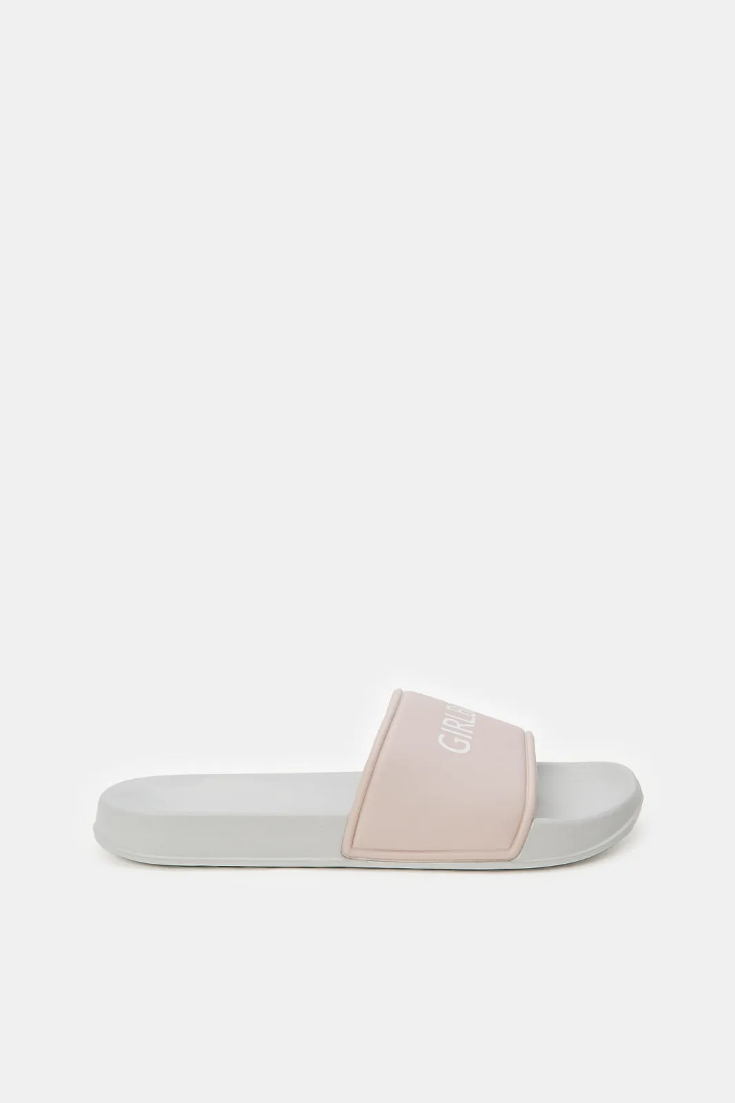 Women Pink Printed Slide sold by Redtag