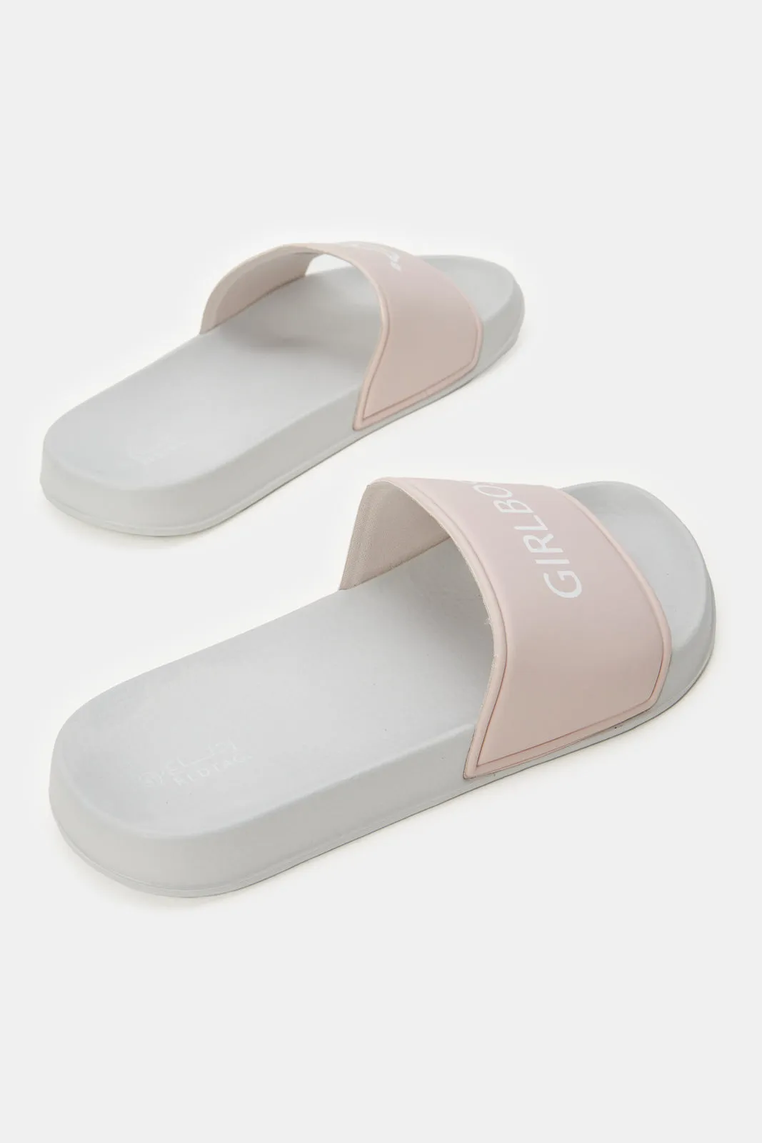 Women Pink Printed Slide sold by Redtag product image thumbnail 4