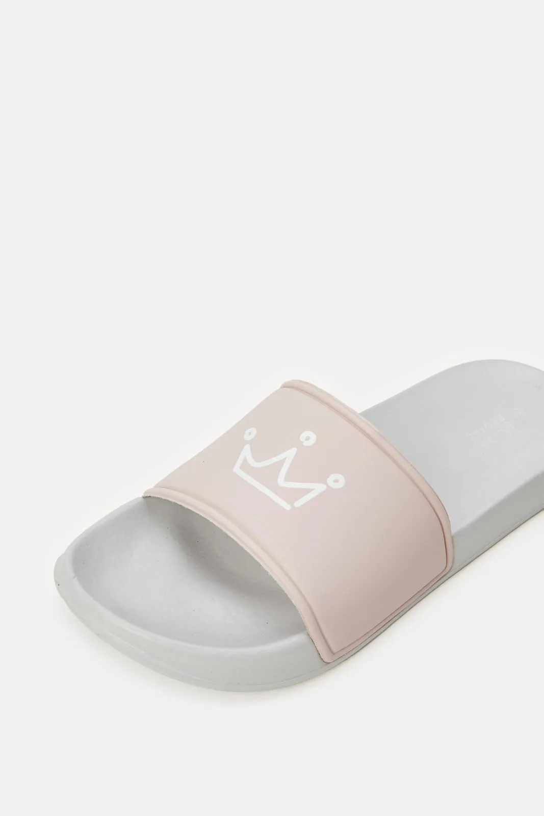 Women Pink Printed Slide sold by Redtag product image thumbnail 3