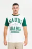 Men White KSA National Day T-Shirt sold by Redtag