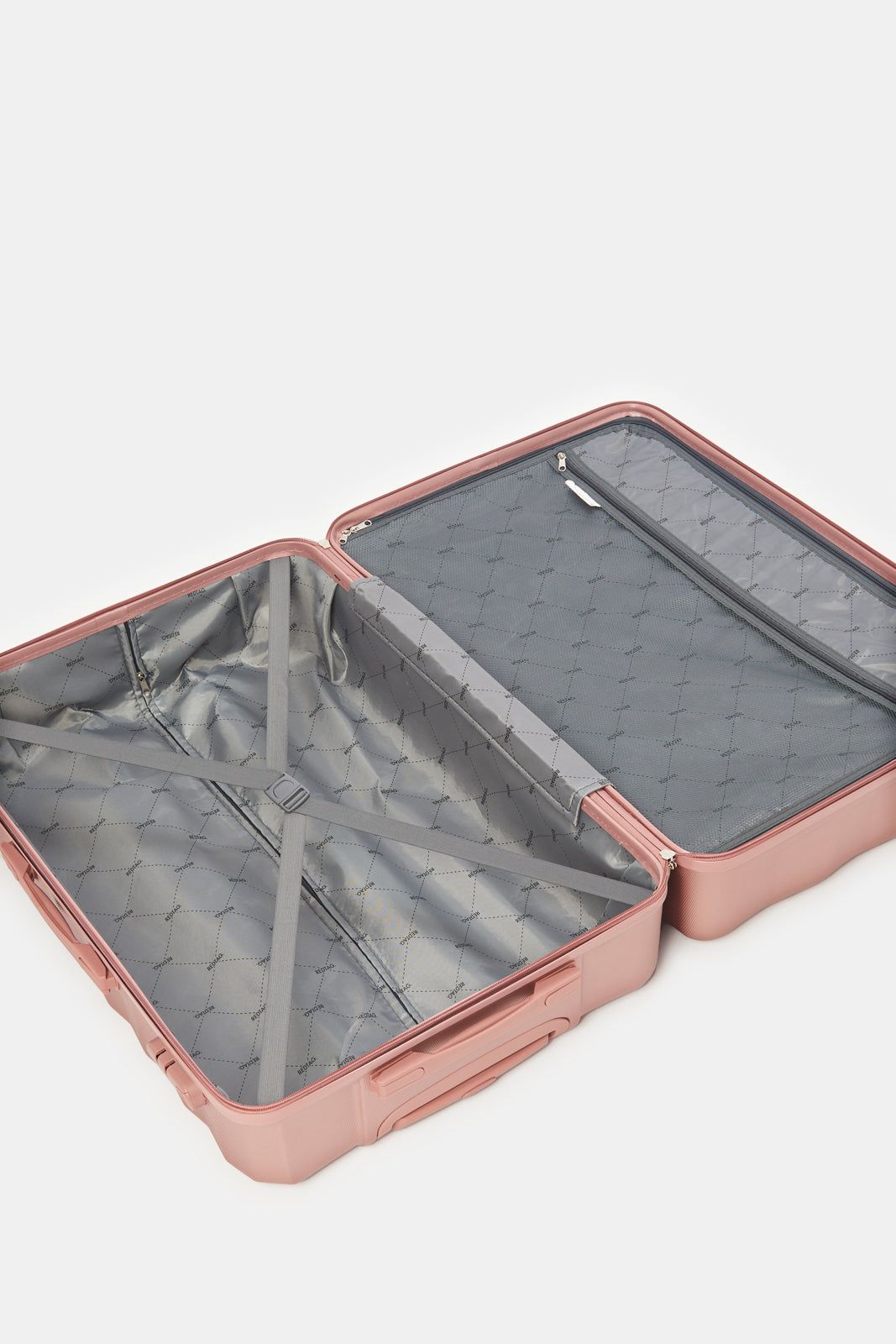 Pink Textured Trolley Luggage (24 Inch) sold by Redtag product image thumbnail 5
