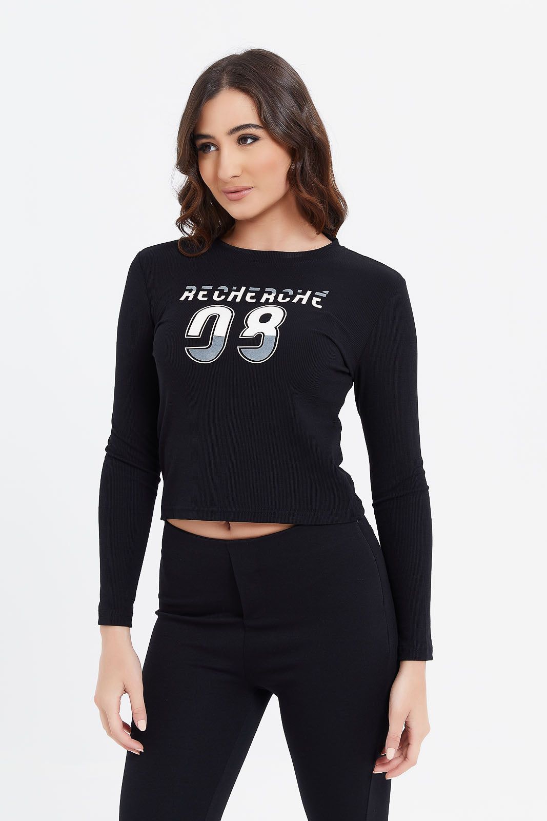 Women Black Printed T-Shirt sold by Redtag