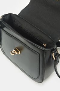 Women Black Embellished Cross Body Bag sold by Redtag