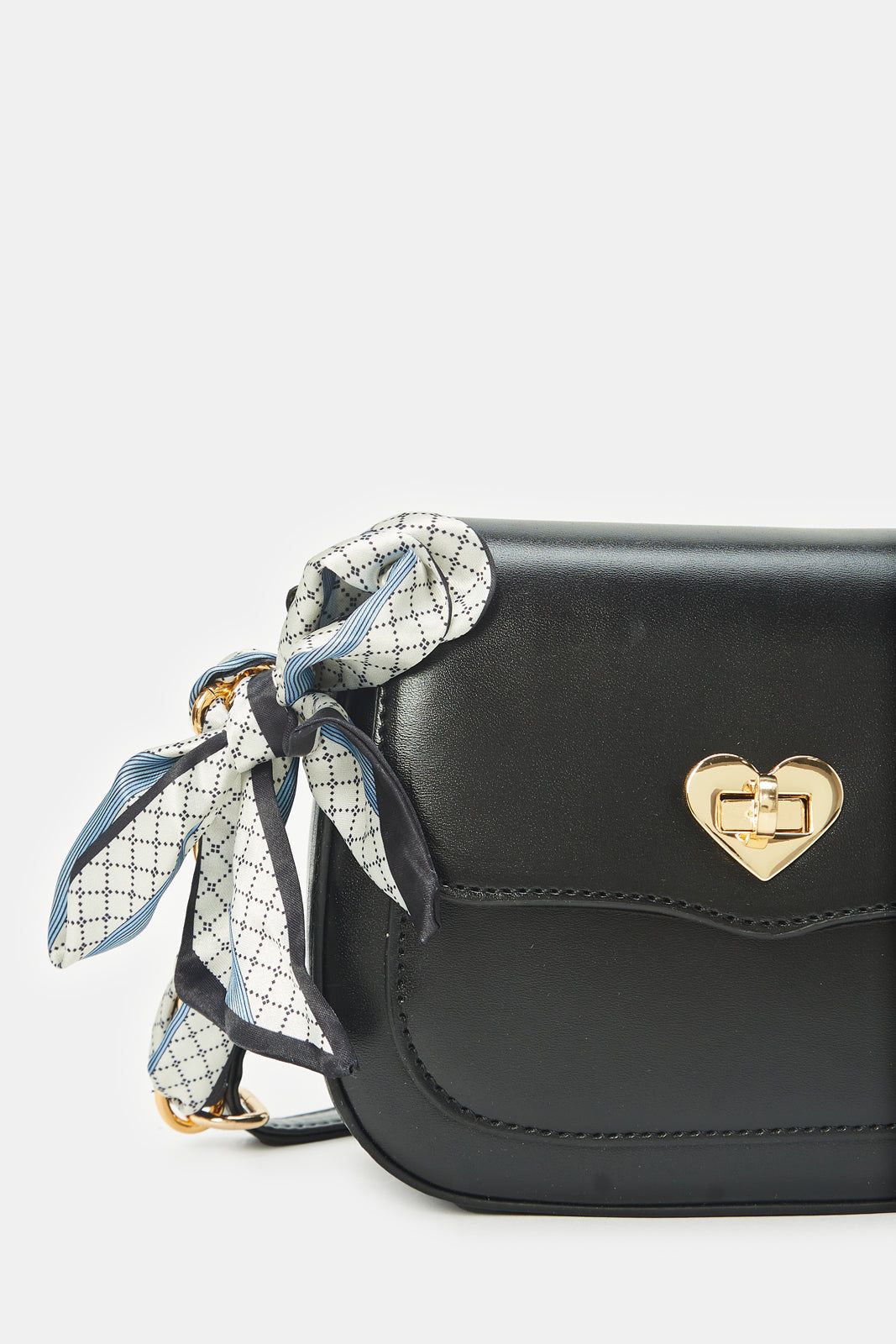 Women Black Embellished Cross Body Bag sold by Redtag product image thumbnail 3