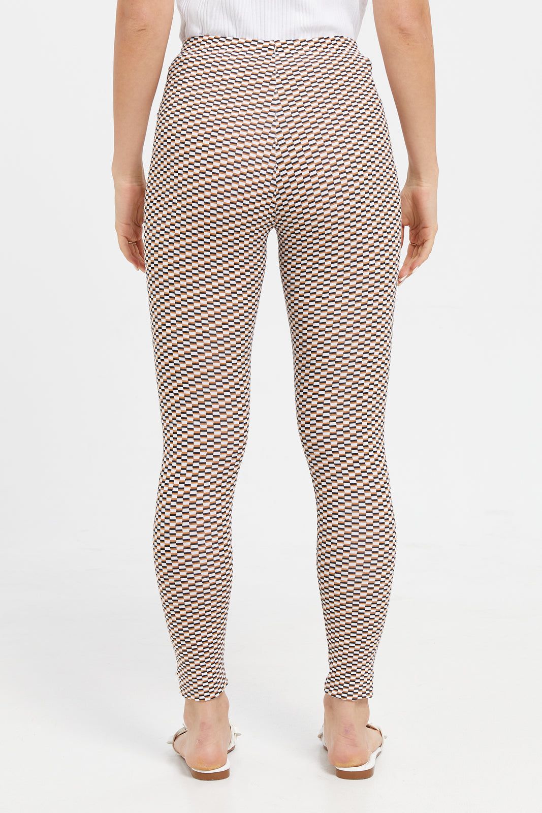 Women Multicolour Printed Leggings sold by Redtag product image thumbnail 3