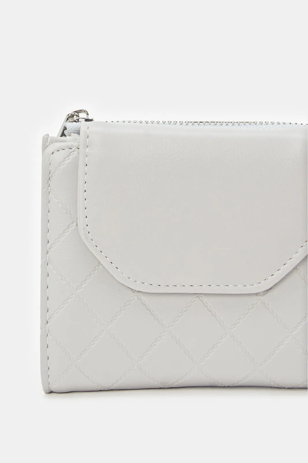 Women Grey Solid Wallet sold by Redtag product image thumbnail 3