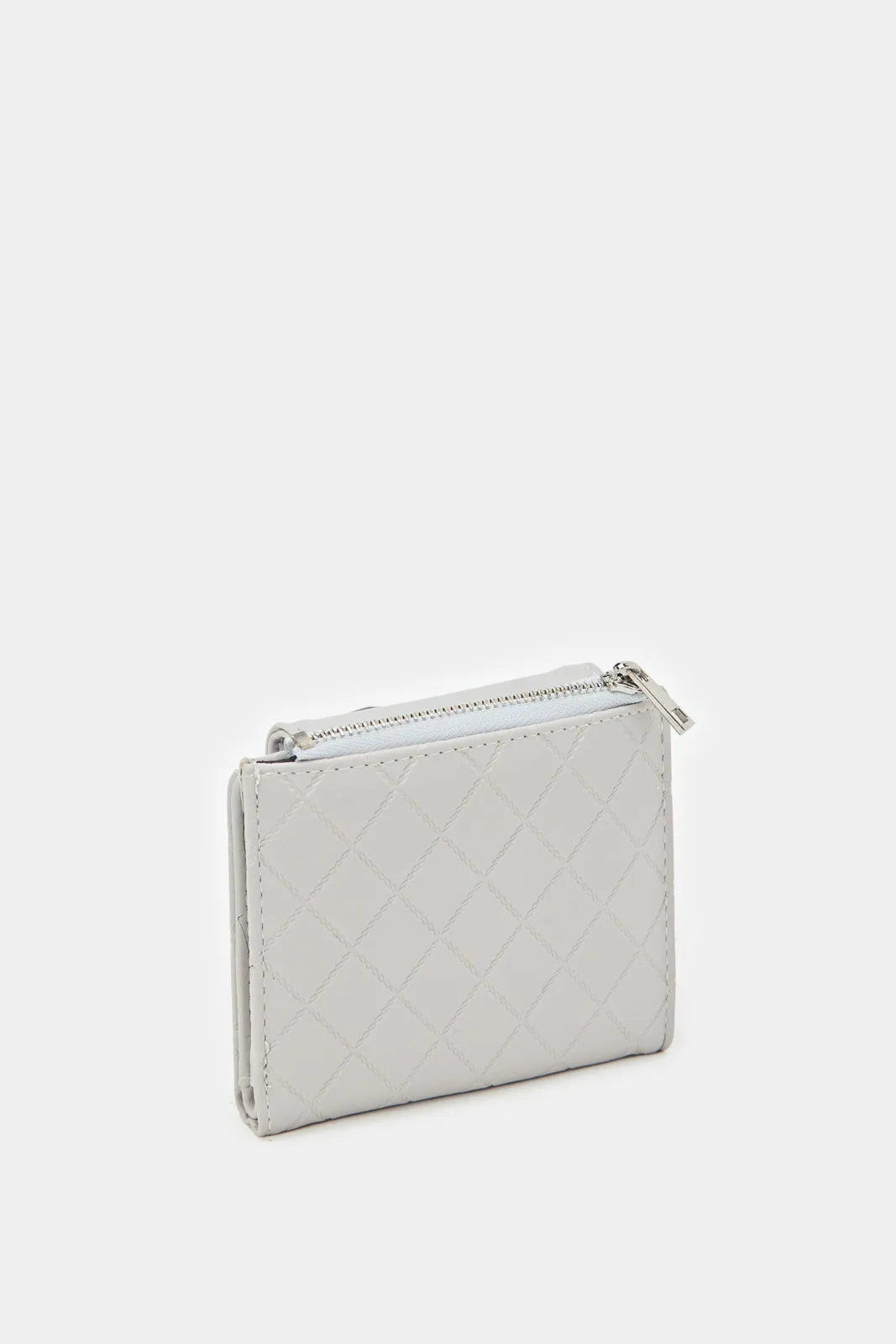 Women Grey Solid Wallet sold by Redtag product image thumbnail 4