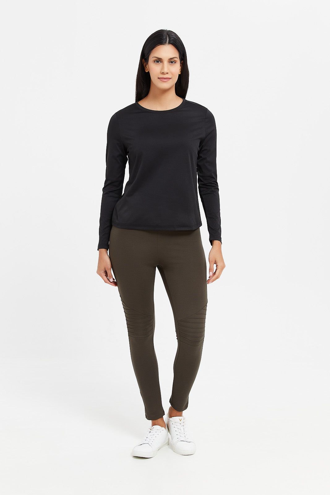 Women Black Long Sleeved T-Shirt sold by Redtag product image thumbnail 2