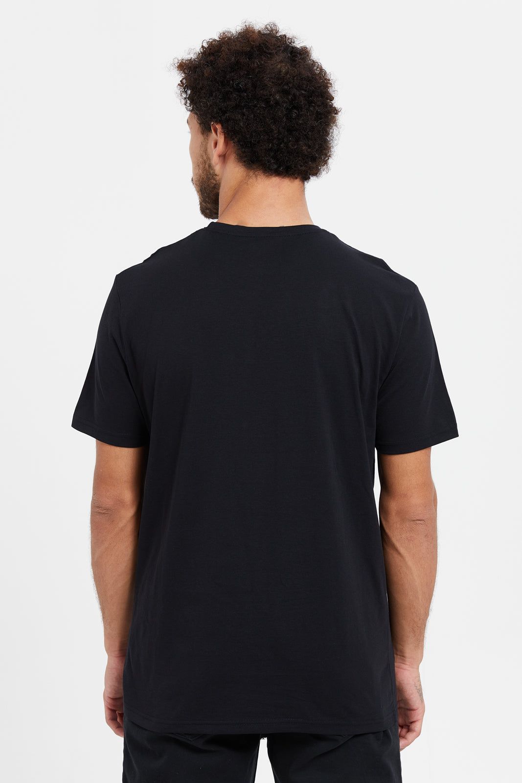 Men Black Graphic T-Shirt sold by Redtag product image thumbnail 3