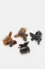 Women Black And Brown Hair Claw Set (Pack of 4) sold by Redtag