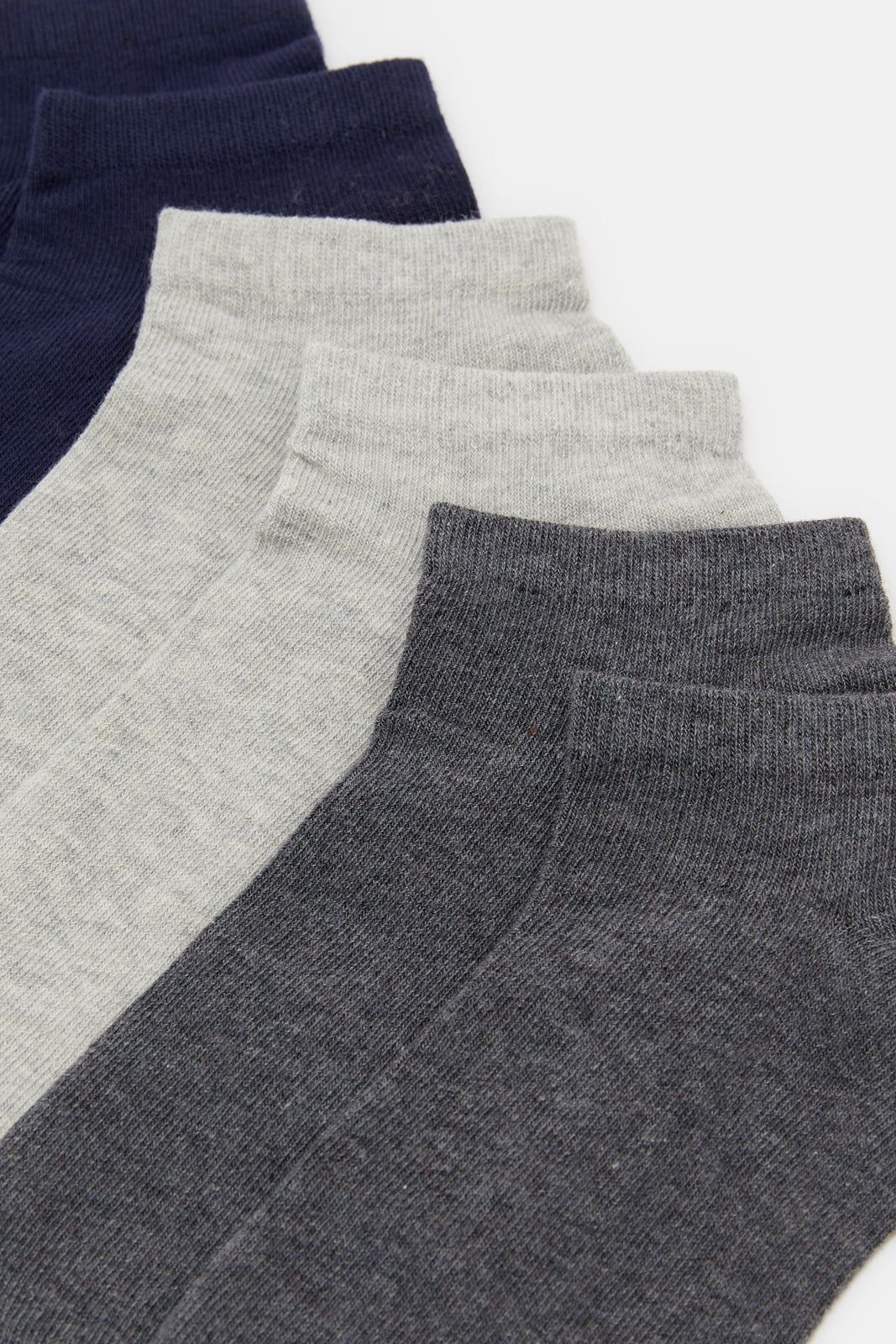 Men Assorted Plain Ankle Socks Set (Pack Of 3) sold by Redtag product image thumbnail 3