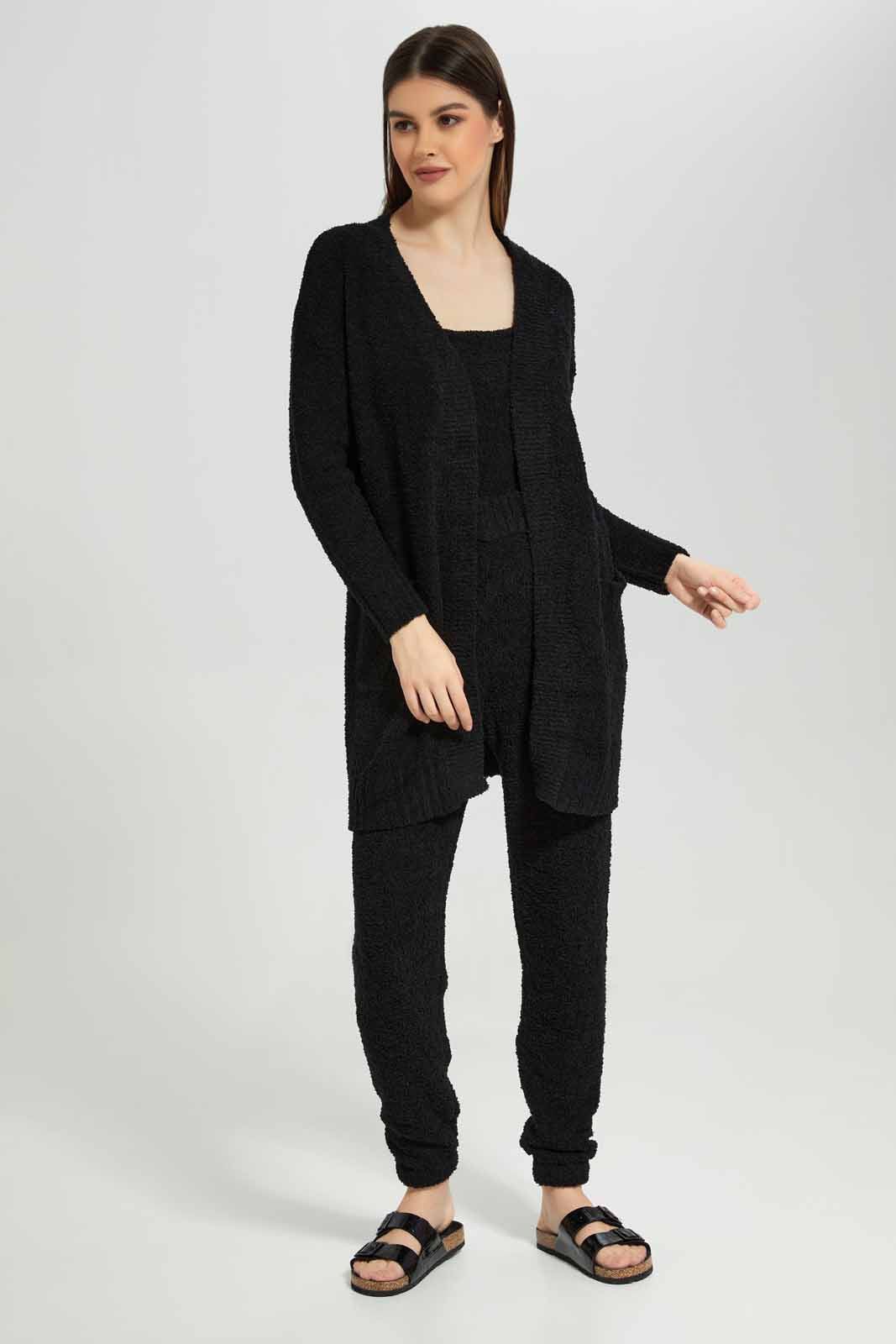 Women Black Lounge Pant sold by Redtag product image thumbnail 2