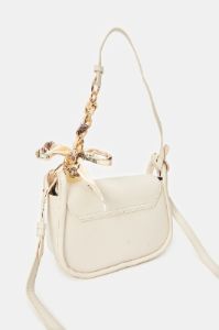 Women Cream Embellished Cross Body Bag sold by Redtag