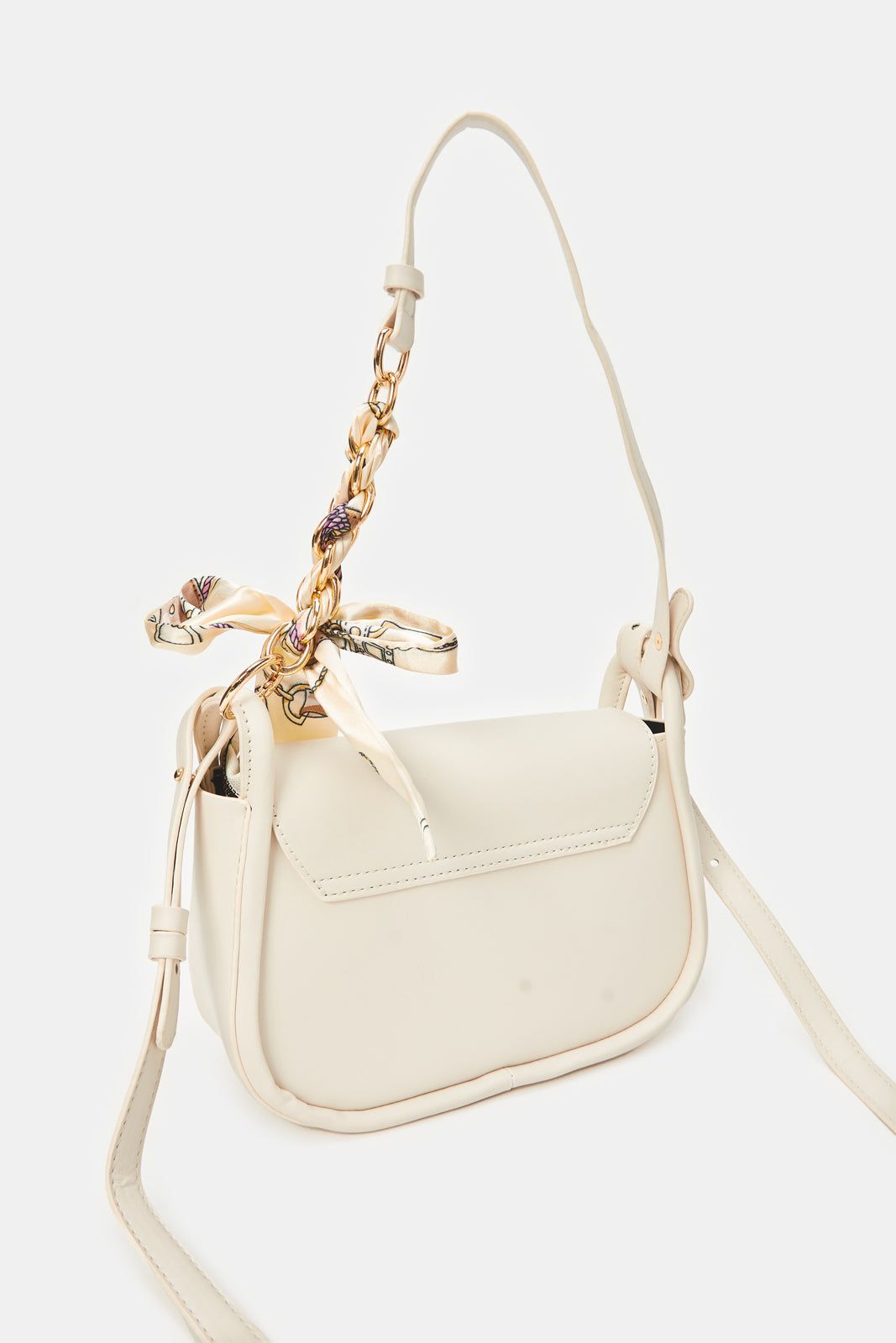 Women Cream Embellished Cross Body Bag sold by Redtag product image thumbnail 2