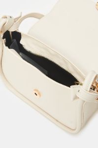 Women Cream Embellished Cross Body Bag sold by Redtag