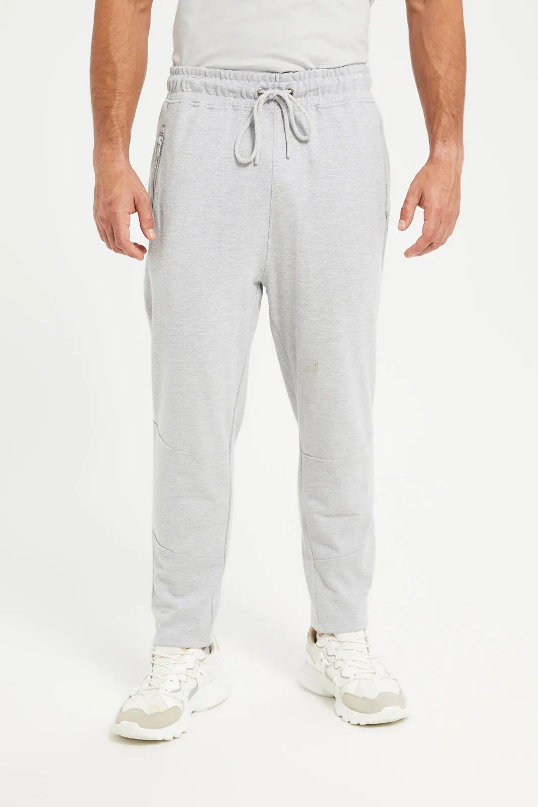 Men Grey Jogger Pants sold by Redtag