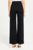 Women Black High Waisted Wide Leg Trousers sold by Redtag