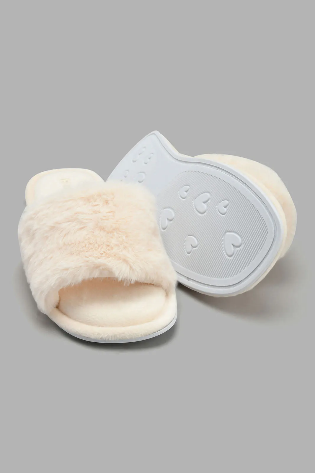 Peach Fluffy Mule sold by Redtag product image thumbnail 3