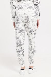 Women White Printed Joggers sold by Redtag