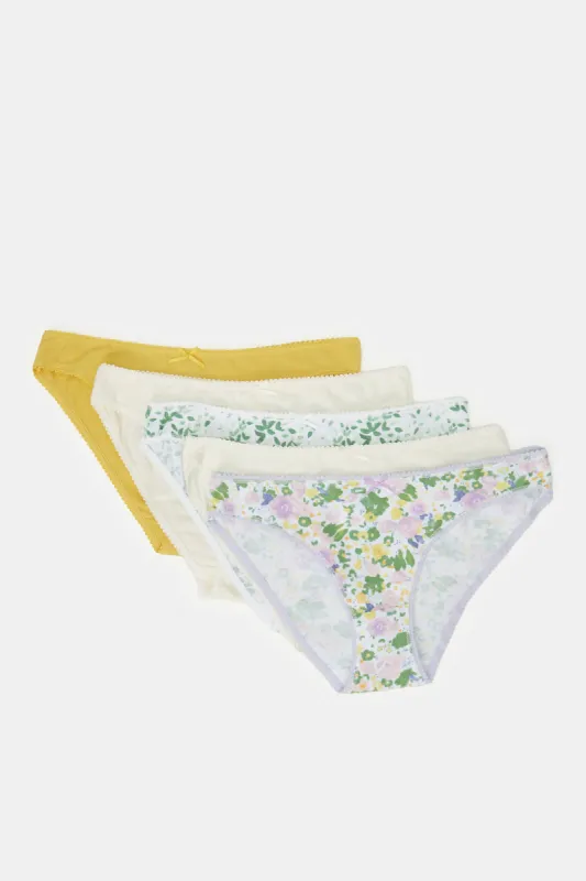 Women Assorted Bikini Brief Set (Pack of 5) sold by Redtag