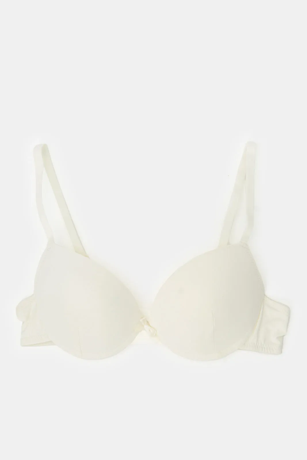 Women White And Ivory Push Up Bra Set (Pack of 2) sold by Redtag product image thumbnail 2