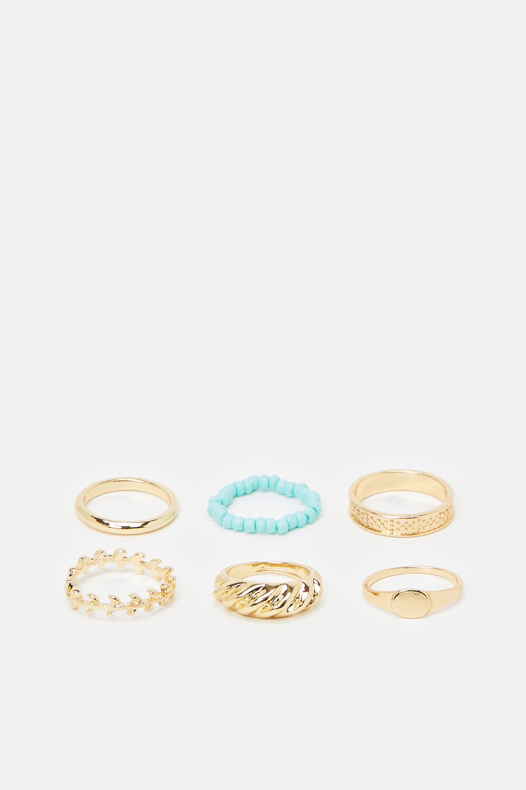 Women Assorted Ring Set (6x Piece) sold by Redtag
