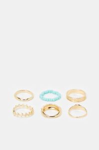 Women Assorted Ring Set (6x Piece) sold by Redtag