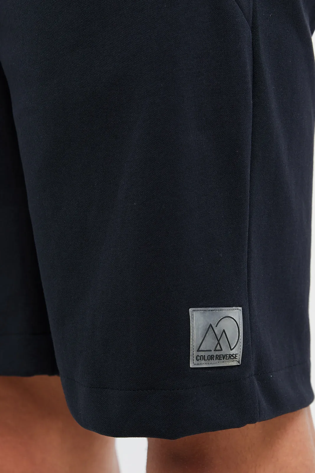 Men Black Print Active Shorts sold by Redtag product image thumbnail 5