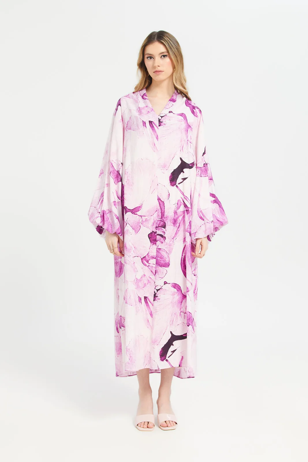 Women Pink Assorted Long Sleeve Printed Dress sold by Redtag product image thumbnail 4