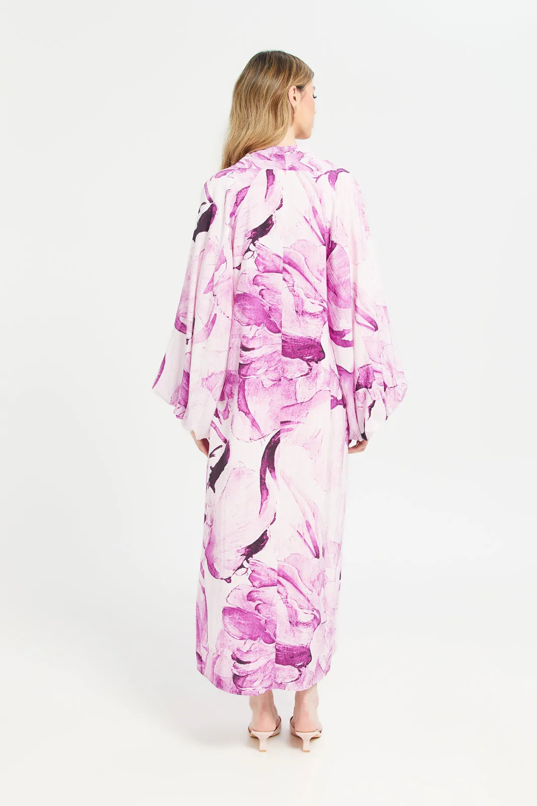 Women Pink Assorted Long Sleeve Printed Dress sold by Redtag product image thumbnail 3