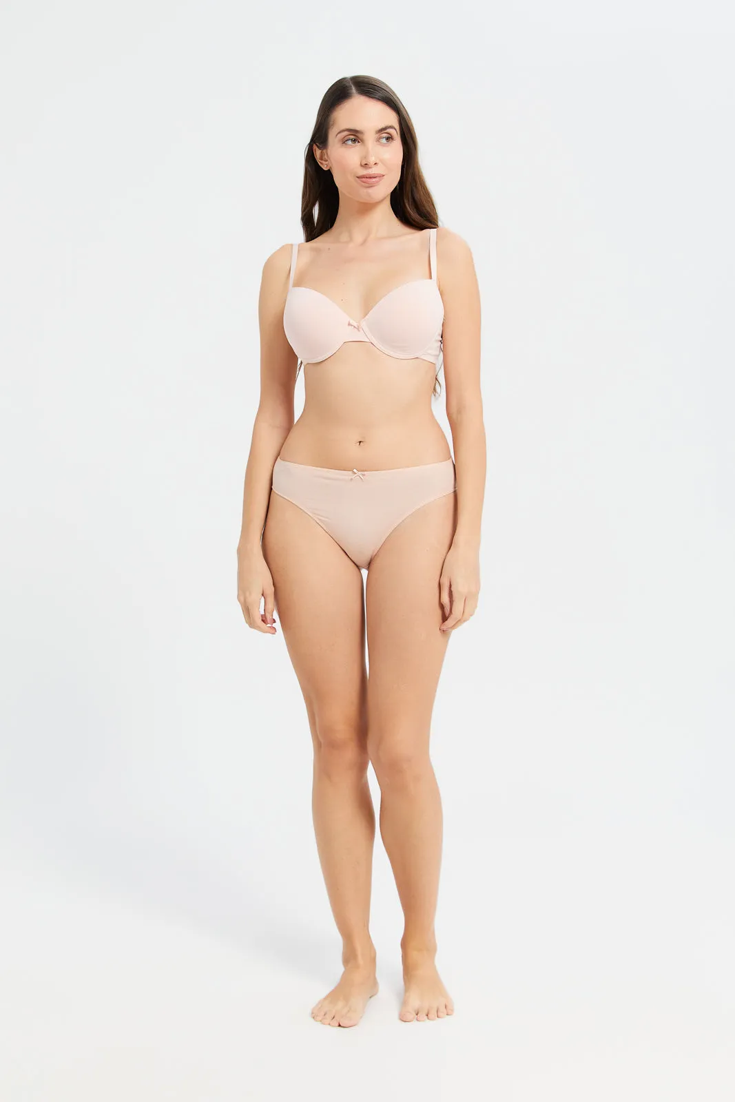 Women Assorted Hi-Leg Brief Set (Pack of 5) sold by Redtag product image thumbnail 4