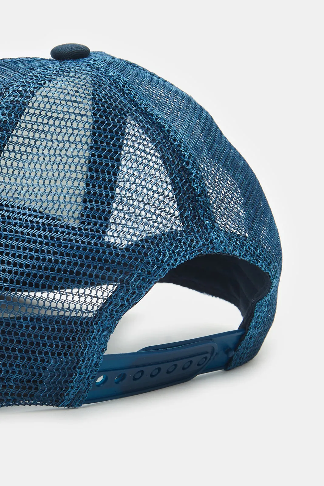 Men White And Navy Cap sold by Redtag product image thumbnail 3