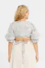 Woman Blue Print Blouse sold by Redtag