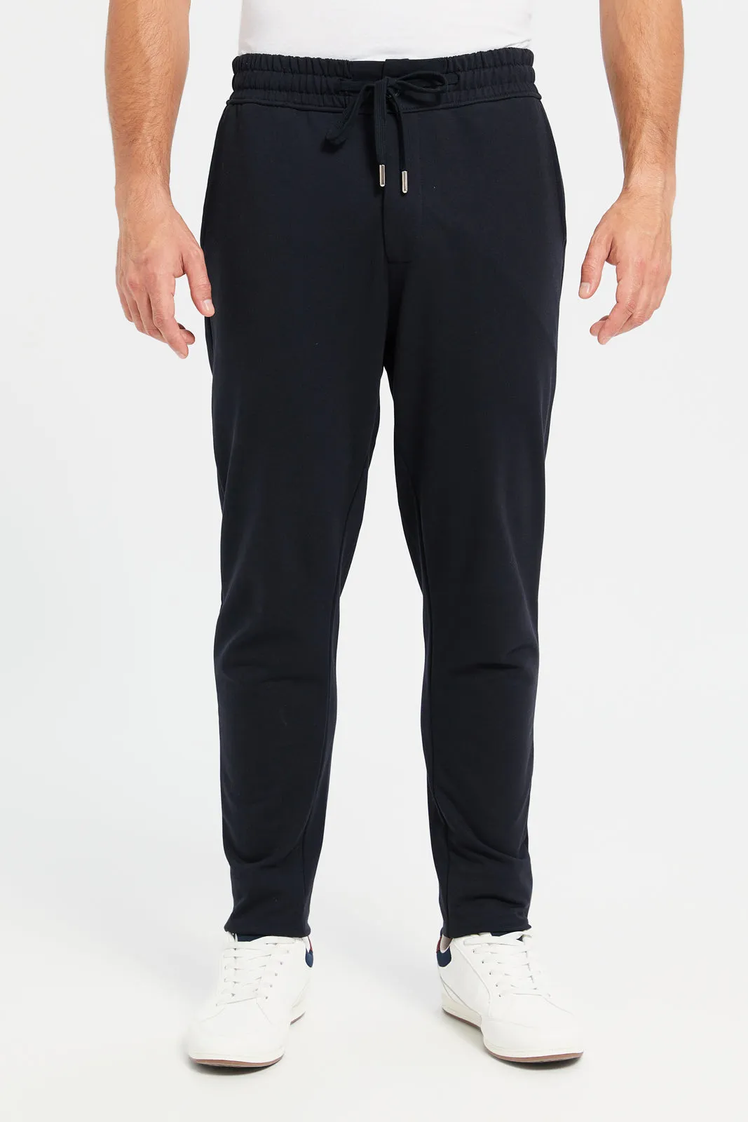 Men Black Jogger Fit Trousers sold by Redtag