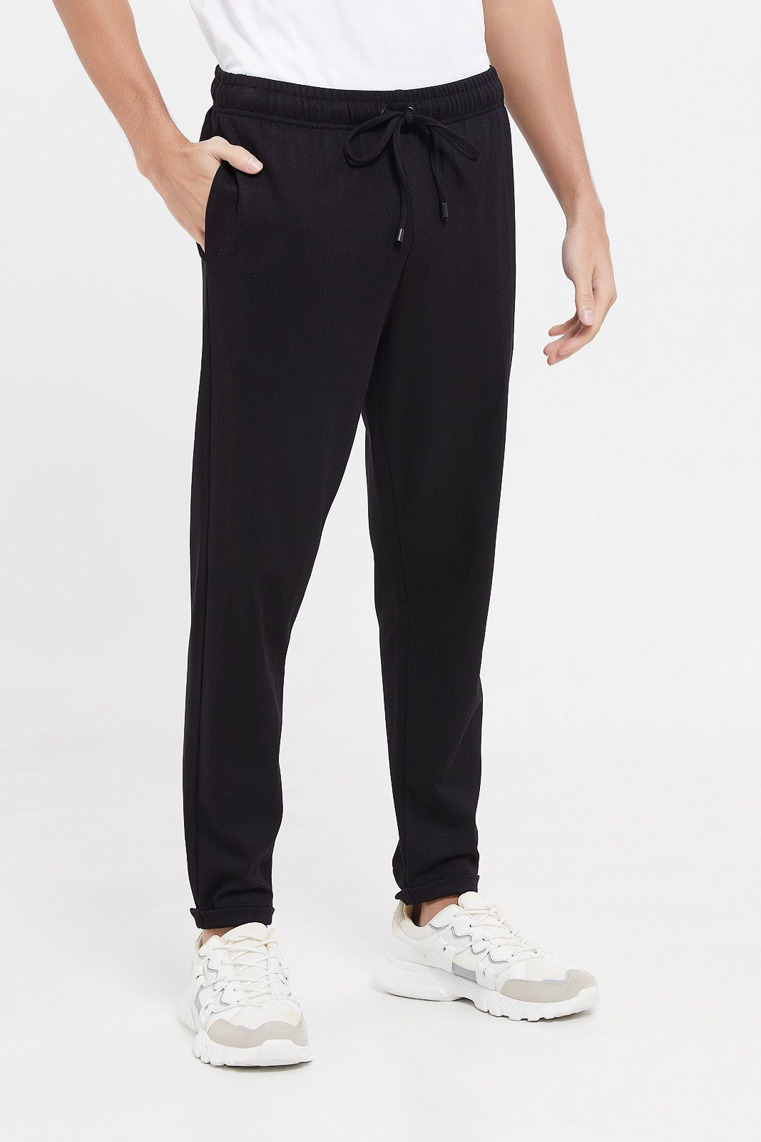 Men Black Jogger Pant sold by Redtag