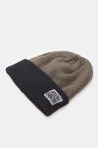 Men Brown And Beige Knitted Cap Set (Pack of 2) sold by Redtag