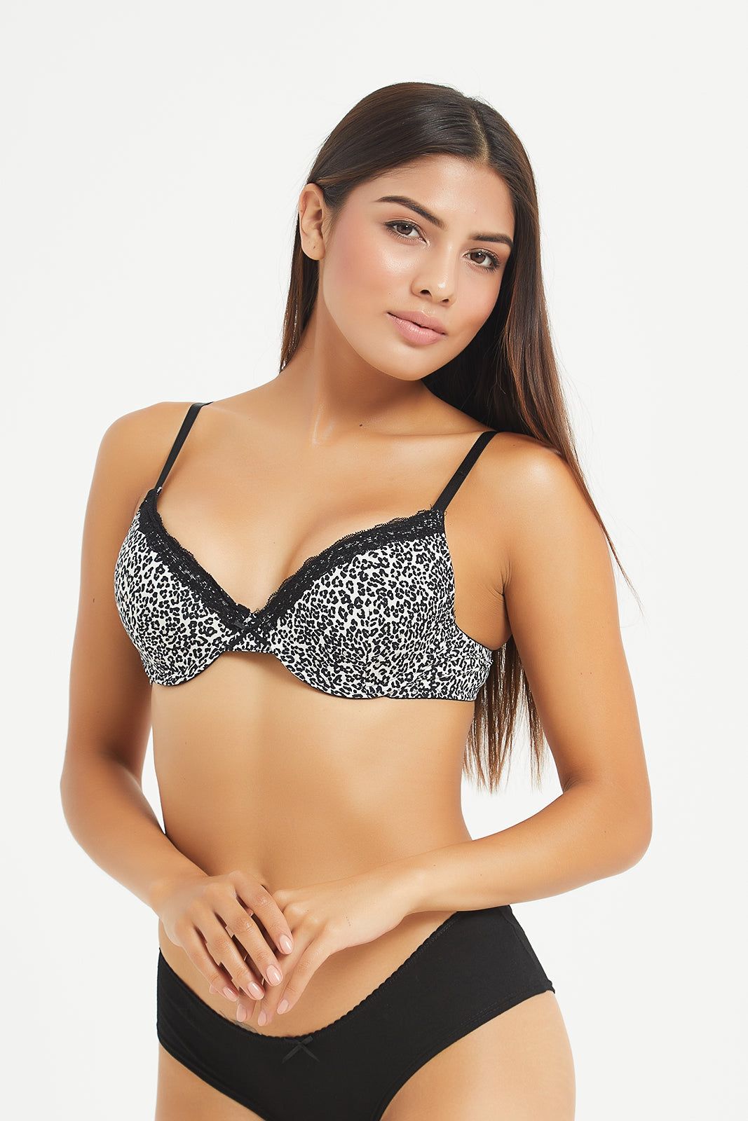 Women Assorted Printed Plunge Bras (Pack Of 2) sold by Redtag product image thumbnail 2