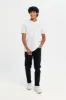 Men Grey Henley Polo Shirt sold by Redtag