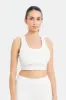 Women White Sports Bra With Reflector sold by Redtag