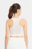 Women White Sports Bra With Reflector sold by Redtag