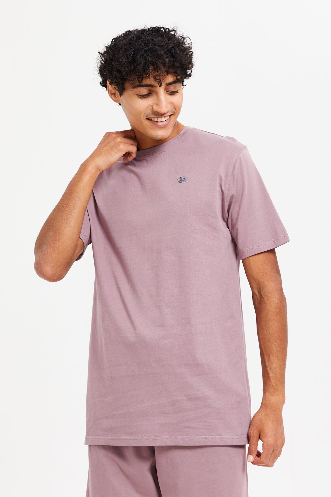 Men Lilac Pyjama Set (2 Piece) sold by Redtag product image thumbnail 3