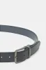 Men Black And Navy Belt With Twist Buckle sold by Redtag