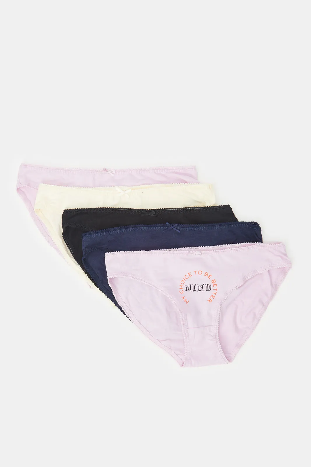 Women Assorted Bikini Brief Set (Pack of 5) sold by Redtag product image thumbnail 2