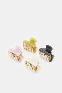 Women Assorted Hair Claws Set (Pack of 4) sold by Redtag