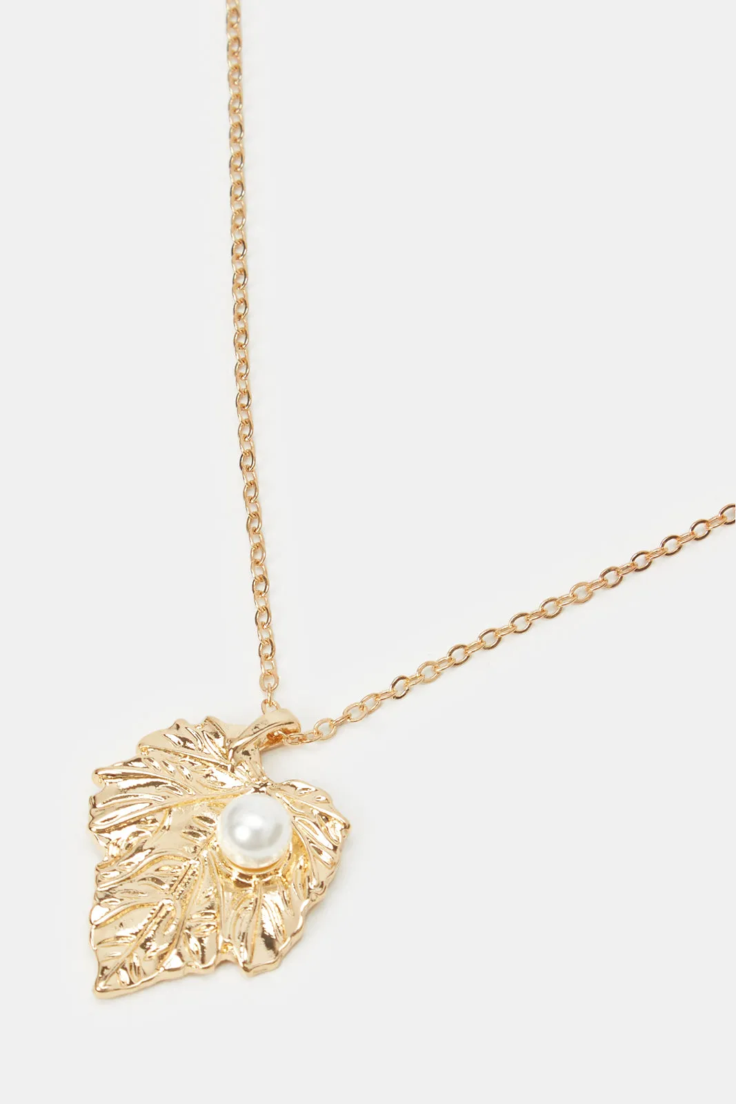 Women Gold Embellished Necklace sold by Redtag product image thumbnail 2