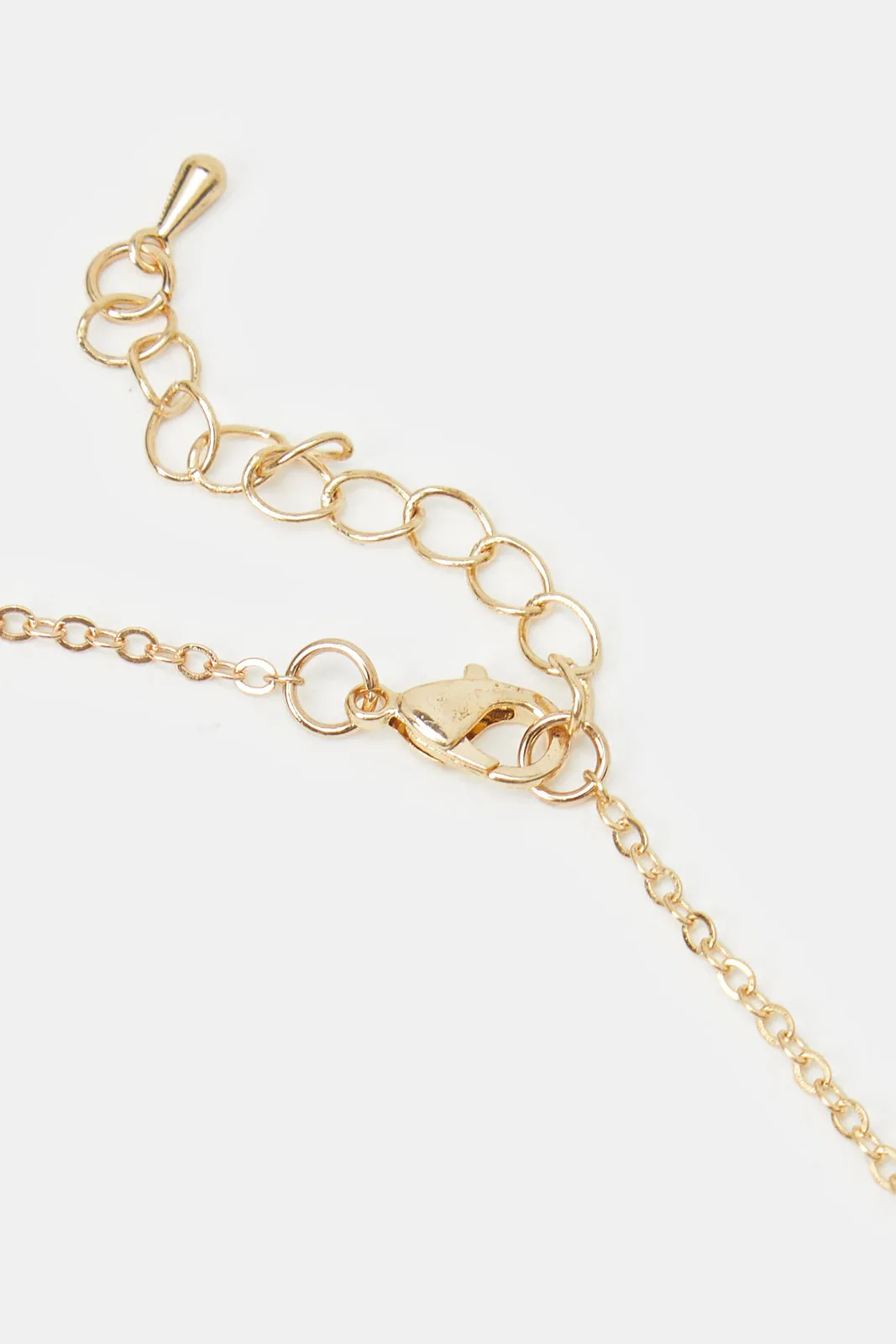 Women Gold Embellished Necklace sold by Redtag product image thumbnail 3