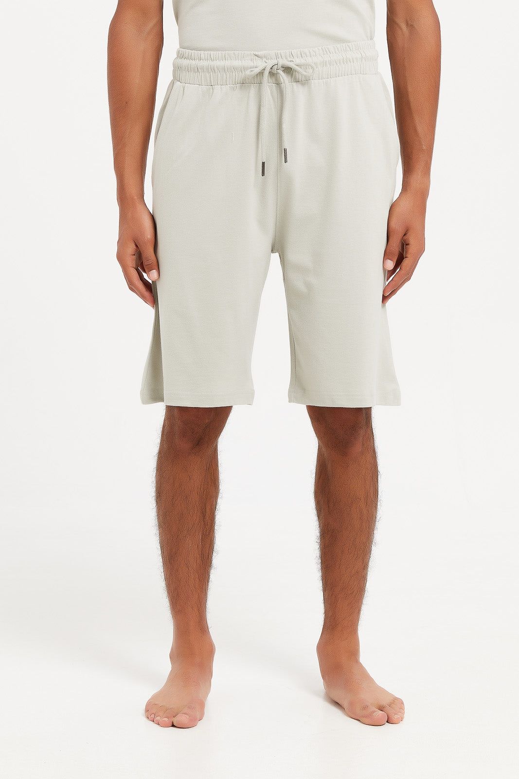 Men Grey Plain Pyjama Set (2 Piece) sold by Redtag product image thumbnail 3