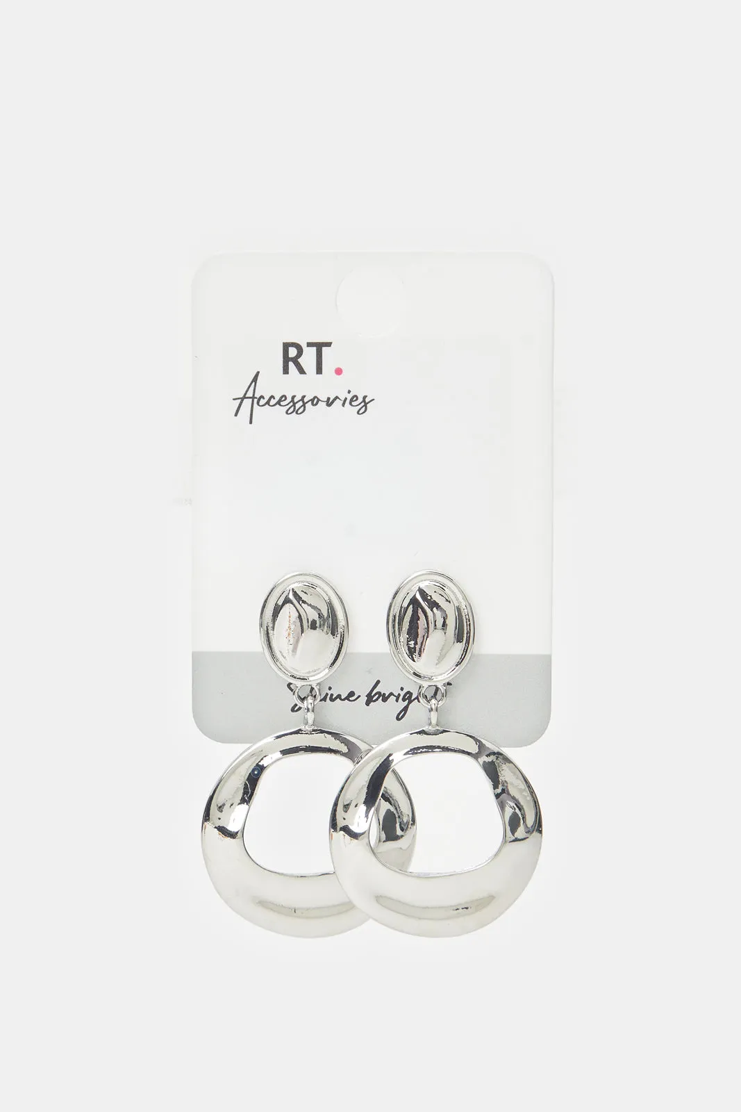 Women Silver Dangle Earrings sold by Redtag