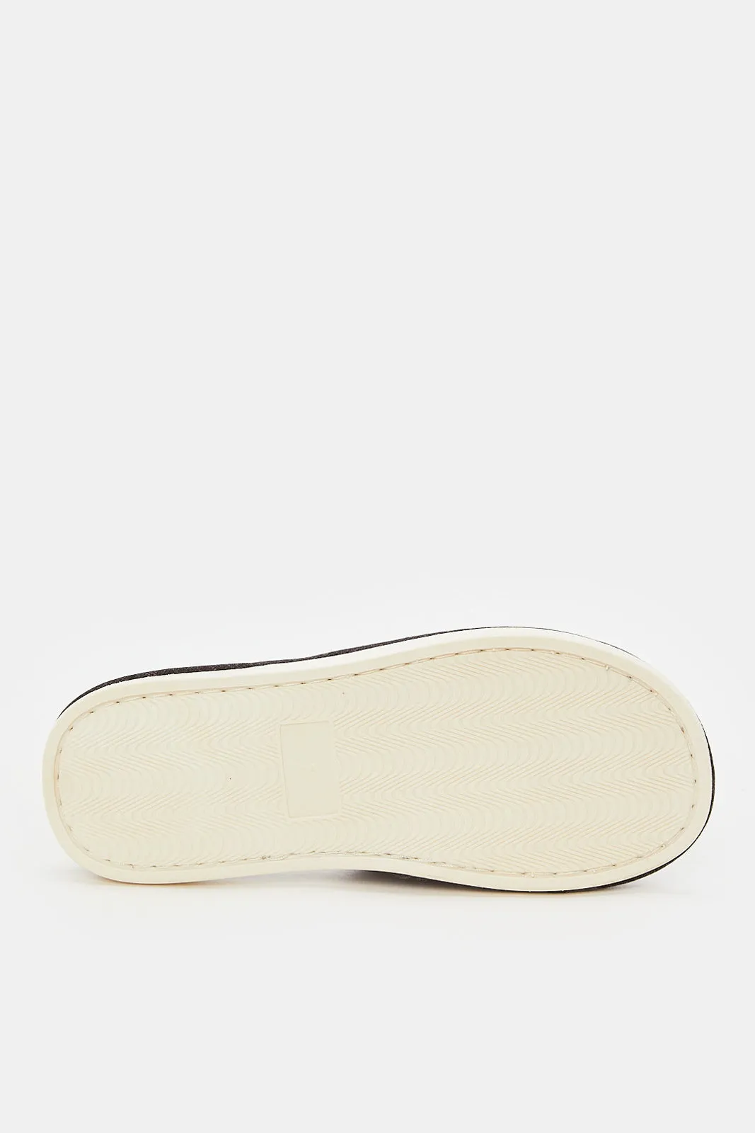 Men Black Open Toe Slipper sold by Redtag product image thumbnail 5