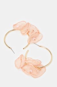 Women Gold Embellished Earrings sold by Redtag